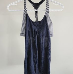 Lululemon Racerback Tank, Navy Blue, Size 6